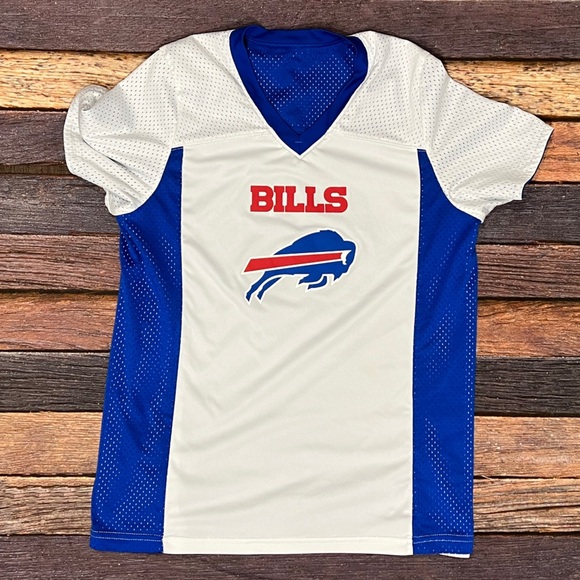 Buffalo Bills NFL Football Reversible Youth Boys Kids Jersey - Picture 1 of 8